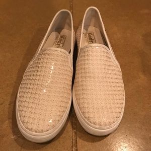 Sequined keds size 8.5